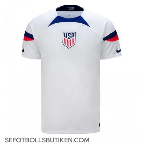 Förenta staterna Giovanni Reyna #7 Replika Hemma matchkläder VM 2022 Korta ärmar